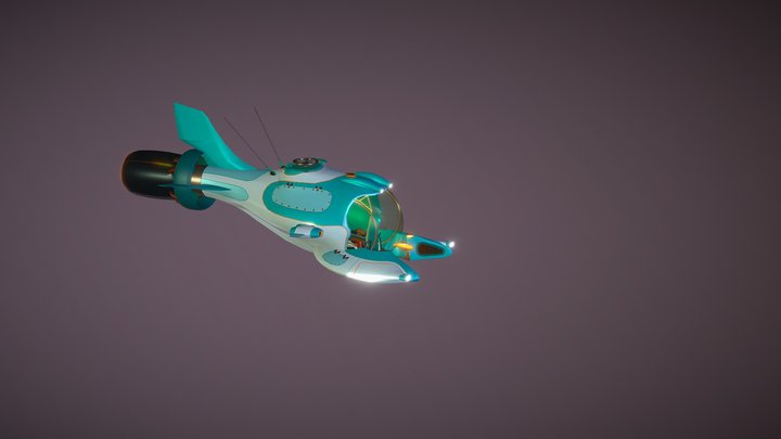 Батискаф 3D Model