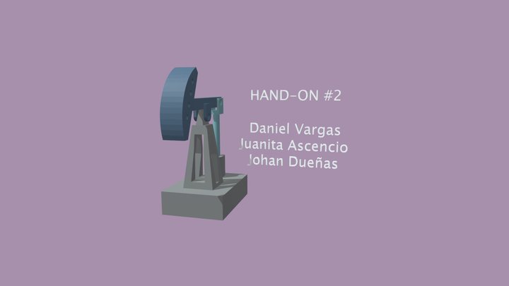 Balancin petroleo 3D Model