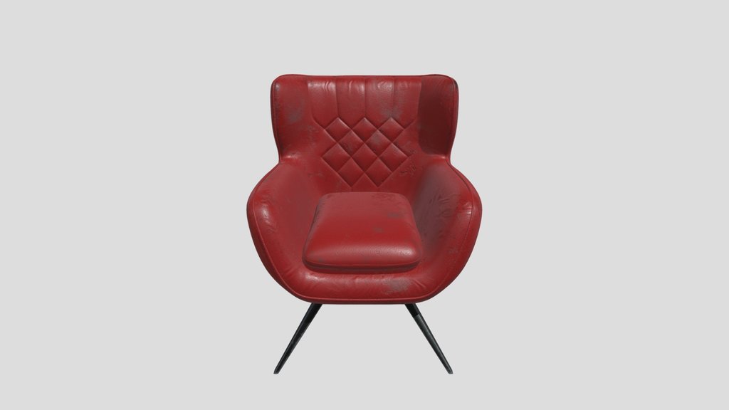 Red Old Chair