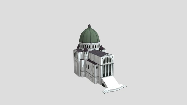 Oratoire Saint-Joseph 3D Model