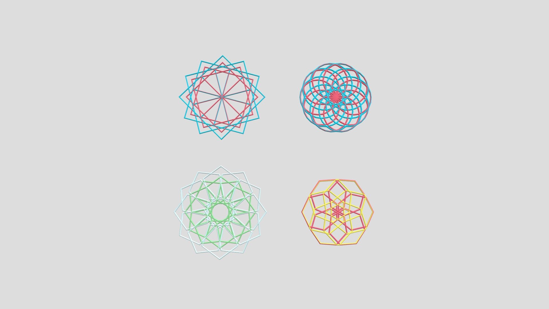 Parametric Drink Coasters.