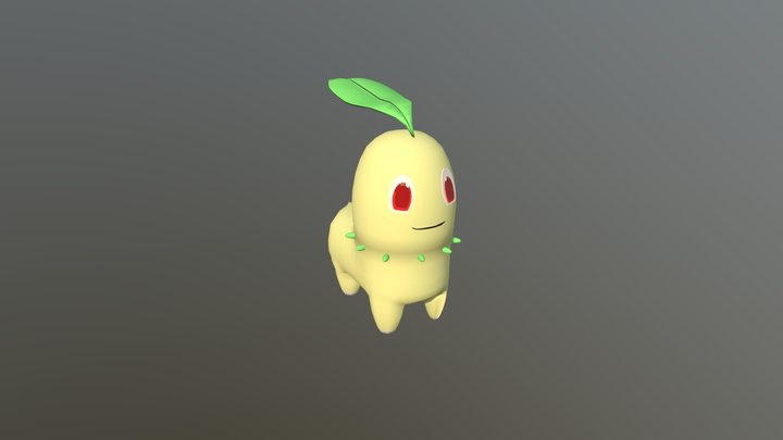 Chikorita 3D Model