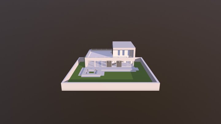Maison pour vr Animus 3D Model