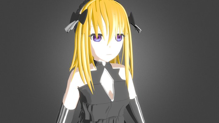 Original Character－Katagiri Stagna【Pencil+4】 3D Model