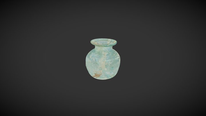 2016.48 Roman Glass Jar 3D Model