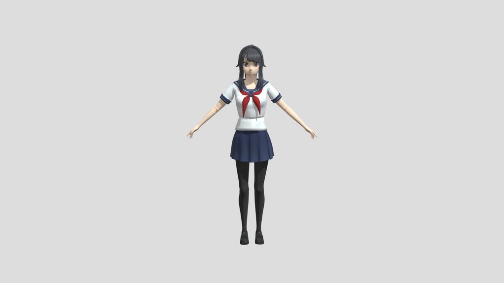 Yandere simulator models - A 3D model collection by zHairezt - Sketchfab