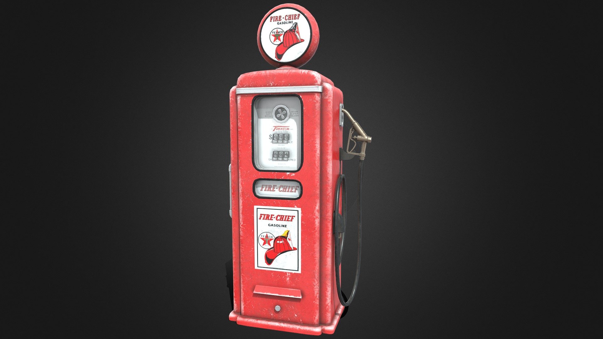 Gas pump - 3D model by Lev Martynov (@Graf_Lev) [26a91f5] - Sketchfab