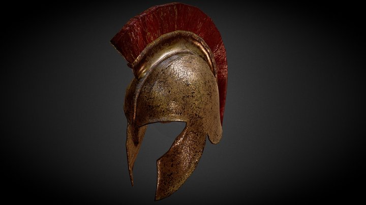 Roman_Helmet 3D Model