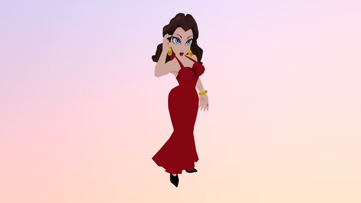 Pauline 3D Model