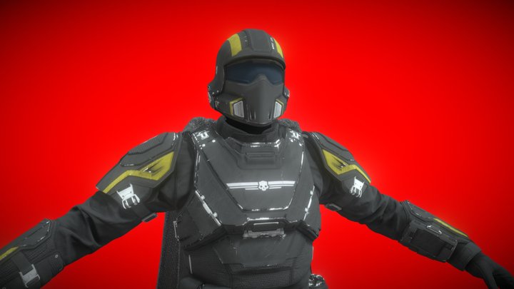 helldiver marine sfm port – Modelo 3D gratuito STL