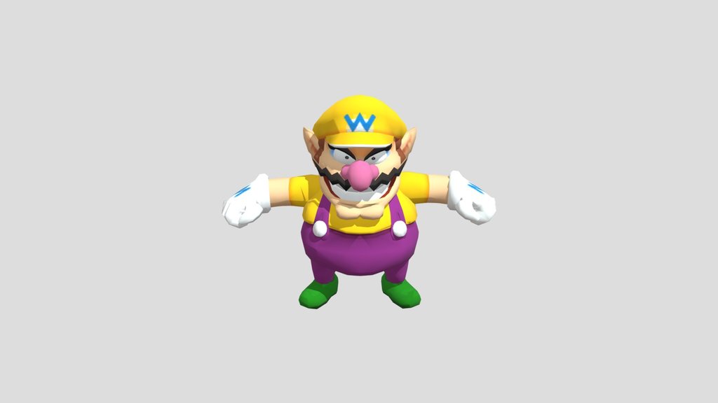 GameCube - Wario World - Playable Characters - W