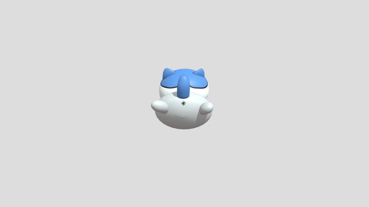 Hachiware :3 3D Model