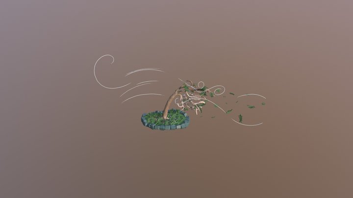 Wind Tree 3D Model