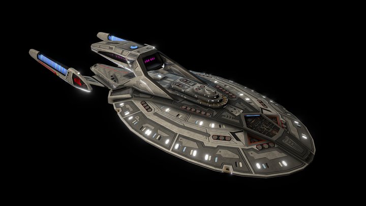 USS Premonition 3D Model