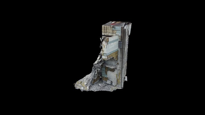Demolition of the building 3D Model