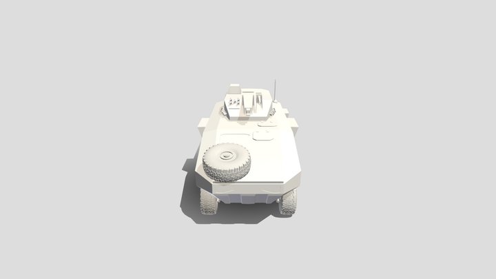 Mk-19B Coyote IFV 3D Model