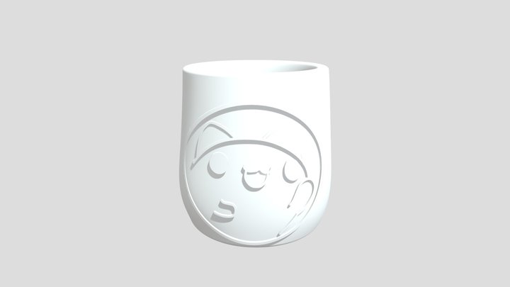咖波杯子 3D Model