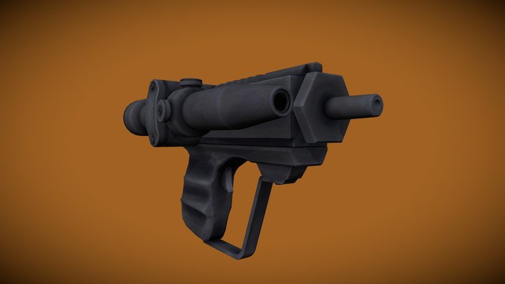 Scout Blaster EC-17 (Star Wars) 3D Model