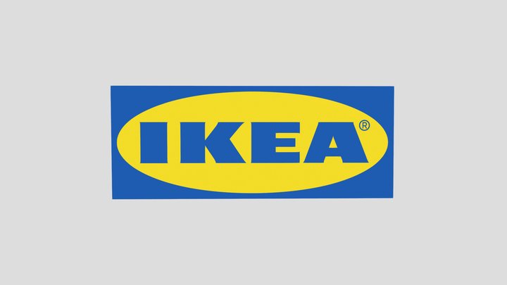 IKEA LOGO / free – Free 3D Model STL