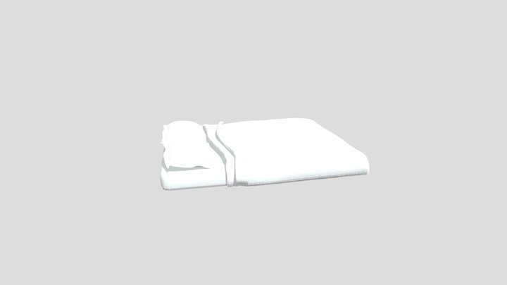 160x200+ Mattress 3D Model