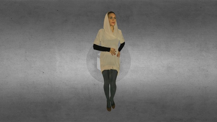 3d scan Luba model № 3 3D Model