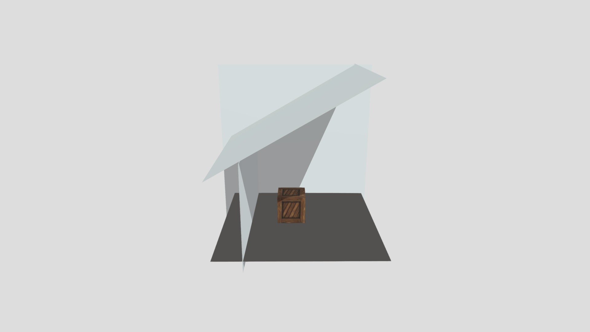 Crate In Warehouse