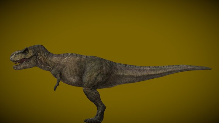 Jurassic World: Dominion Tyrannosaurus Rex 3D Model