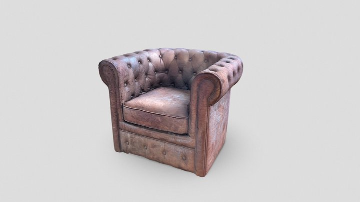 Armchair 3D Model