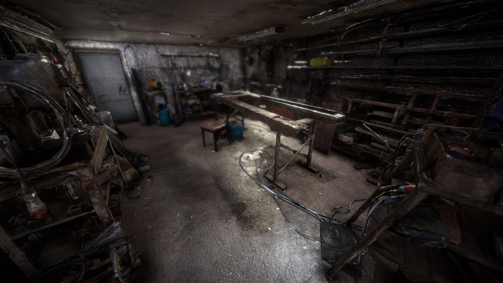 Engineer's Garage Raw 3D Scan 3D Model