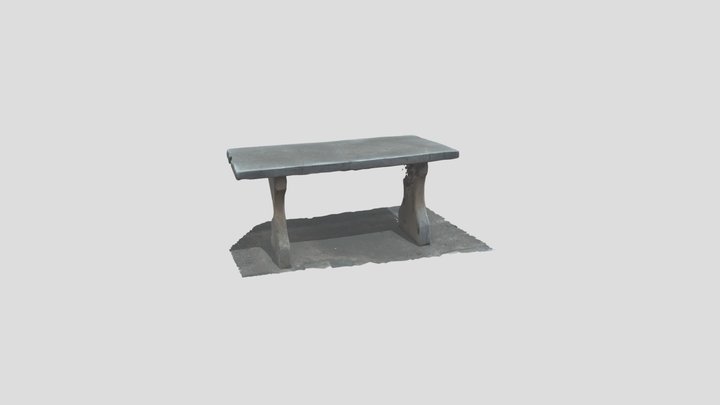 Roman Shop Table, Ostia 3D Model