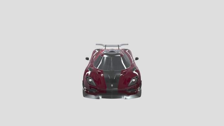 Koenigsegg One-1 3D Model