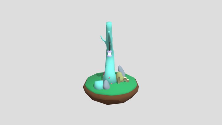 Tubbii and The Magical Forest (Project 3D Model) 3D Model