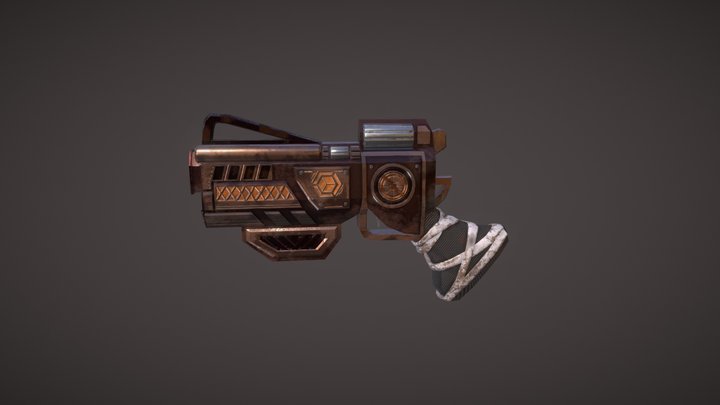 Gun model 3D Model
