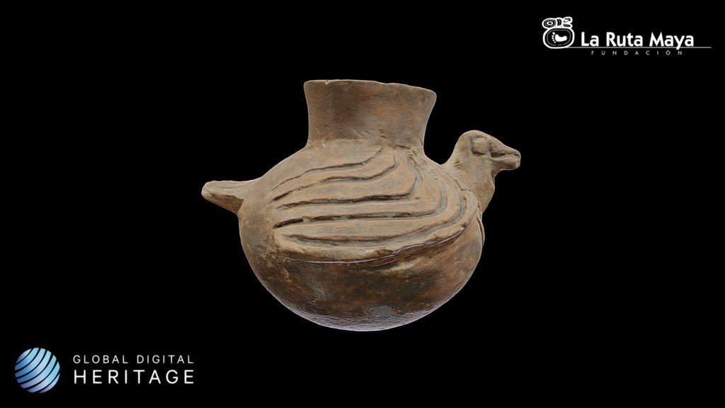 Miniature Zoomorphic Bird Effigy Vessel