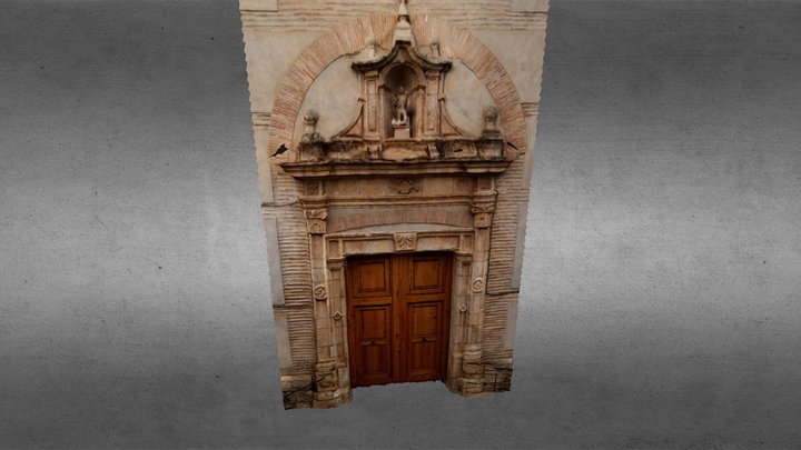 Puerta de la Iglesia de San Miguel 3D Model