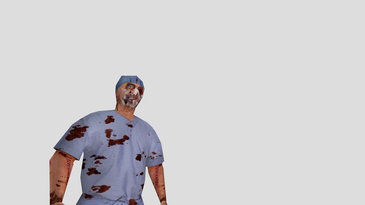 SCP:CB Zombie Surgeon – Modelo 3D gratuito STL