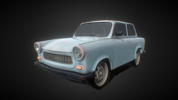 ArtStation - Trabant 601S - NFS ProStreet Pepega Edition