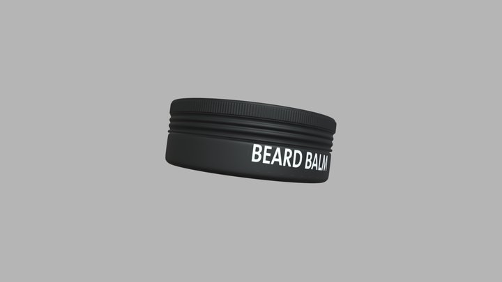 Beard Balm 3D Model