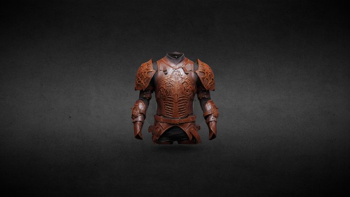 Leather armor 3D Model