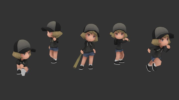 Poses 3D Model