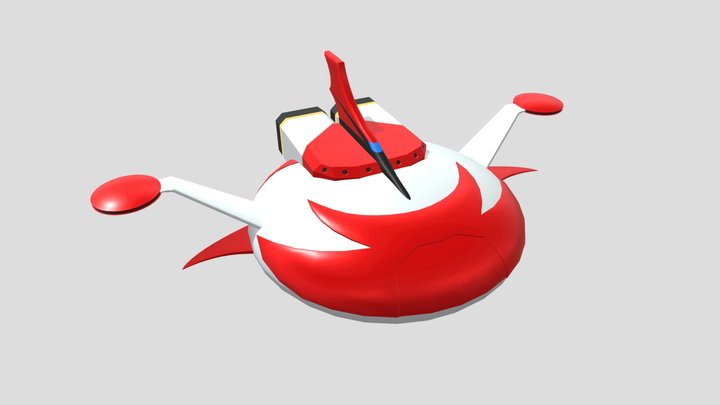 Soucoupe de Goldorak 3D Model