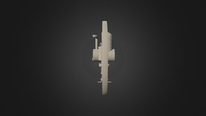 Steam Wheel 3D Model