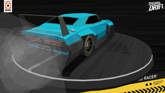 Thumb Drift - Inbound Racer 3D Model