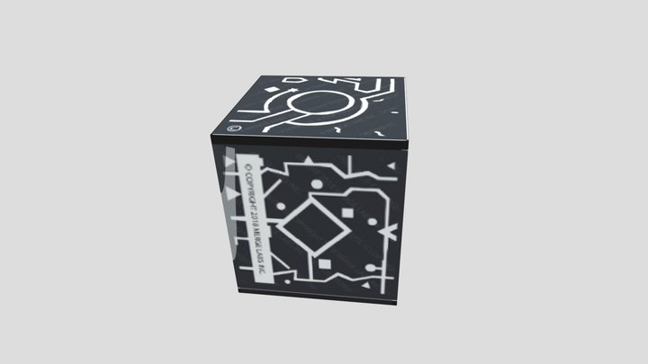 3d Merge Cube 3D Model