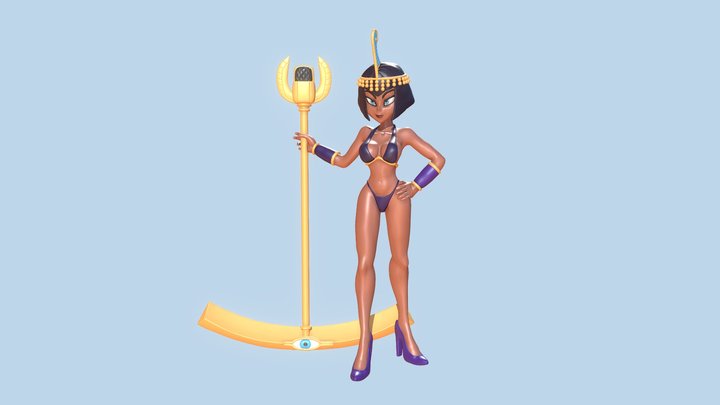 Eliza Bikini Version 3D Model
