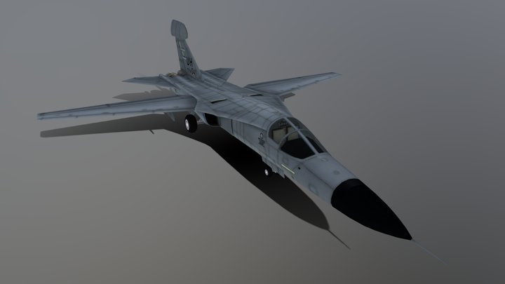 EF-111A Raven – Modelo 3D gratuito STL