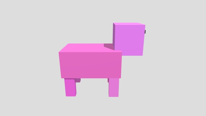 Ugly Pig 3D Model