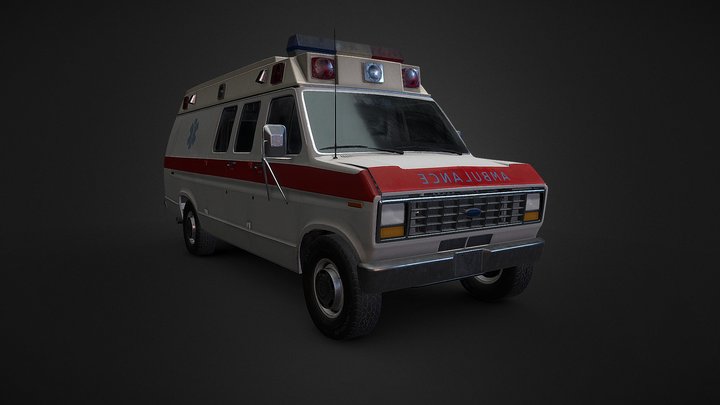 Ambulance 3D Model