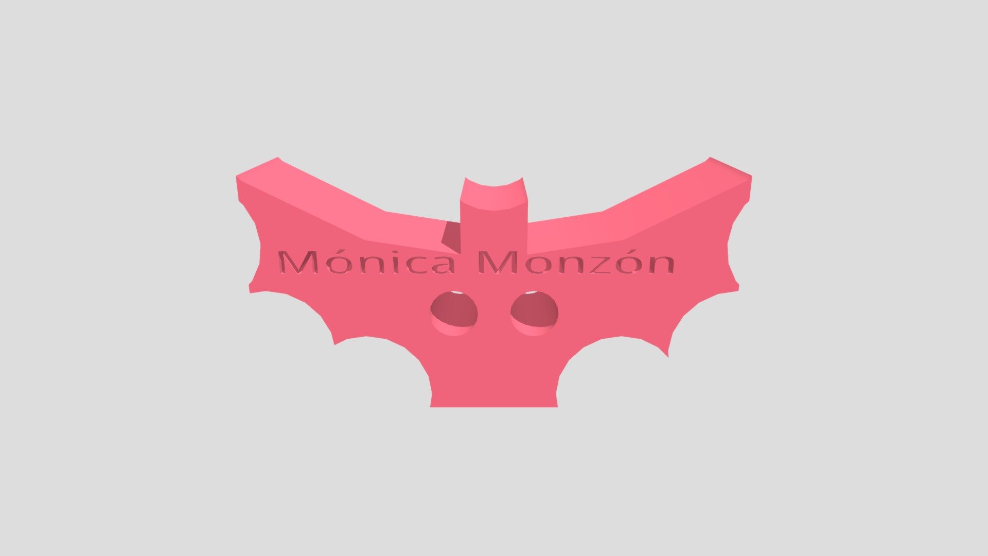 Bat Button - Mónica Monzón