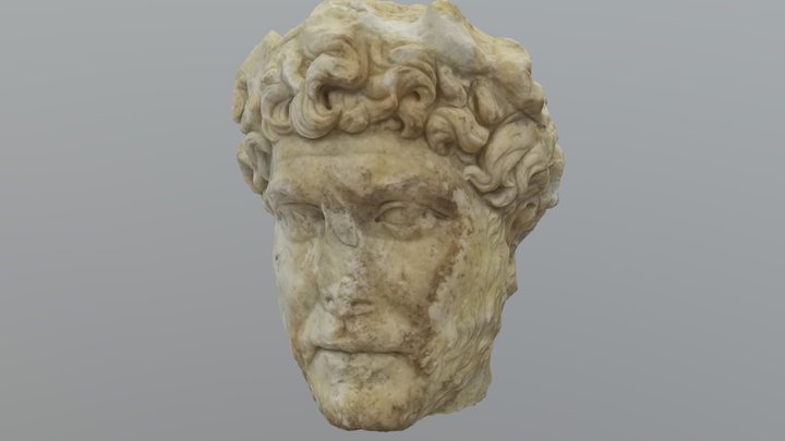 Ancient Greek Head 3D Model